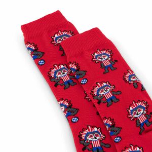 Kids Red Indy Socks